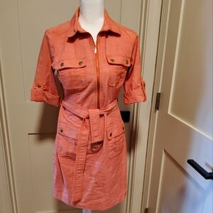 Coral dress size 10P
